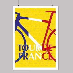 Tour de France: The Bicycle - Cycling Art Print - Grand Tour Cycling Poster