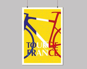 Tour de France: The Bicycle - Cycling Art Print - Grand Tour Cycling Poster