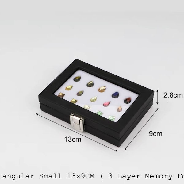 Loose Diamond Display Case Etsy