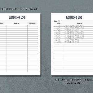 Digital Board Game Journal | Board Game Accessory | Board Gamebooks ...