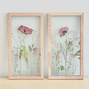 Pressed Flower Frame Herbarium Pressed Flower Wall Hanging Frame Dried  Flower Frame Pressed Flower Art Floating Frame Christmas Gift -  Canada