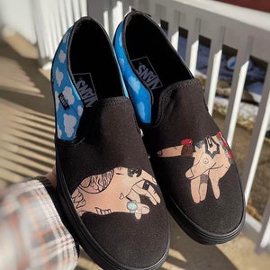 Mac miller hotsell custom vans
