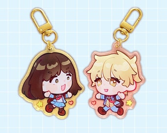 skip and loafer matching keychains!