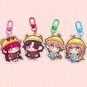 honkai star rail chibi keychains [CLEARANCE]