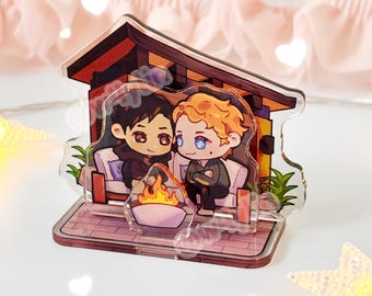 cottage life - heated rivalry hollanov mini standee