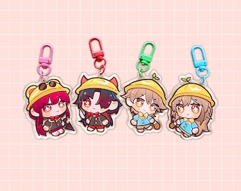 honkai star rail chibi keychains [CLEARANCE]