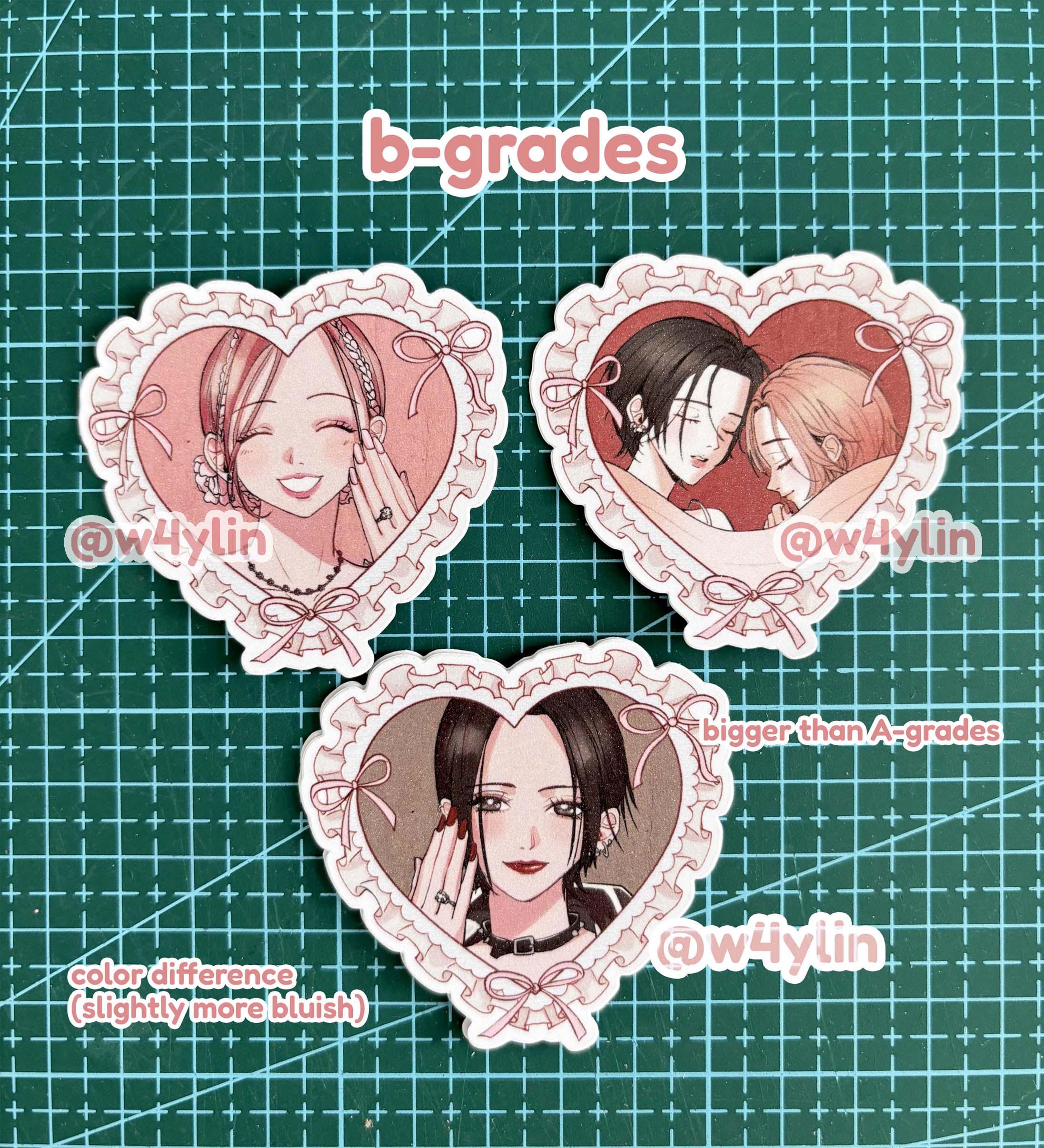 Nana + Hachi Glittery Stickers - Etsy