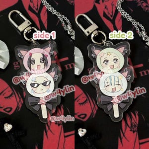 nana: BLAST kitty popsicle double-sided charms