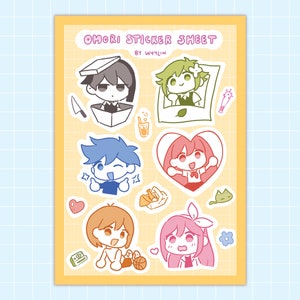 Omori Sprites Sticker for Sale by Eroshi