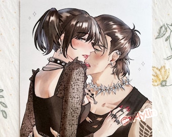 attack on titan: goth eremika print