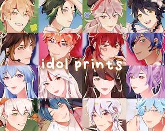 genshin impact idol prints! [CLEARANCE]