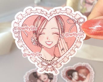 Nana + Hachi Glittery Stickers - Etsy