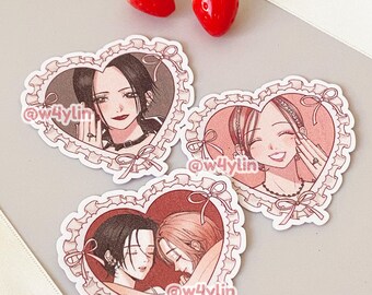 Nana + Hachi Glittery Stickers - Etsy