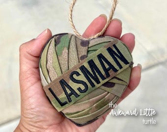 Military Ornament, Personalized ornament, Army Christmas ornament, Military Retirement gift, Veterans gift, Army Keepsake, Personalized