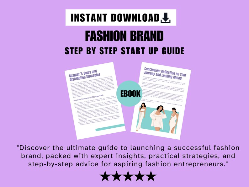 Building a successful fashion brand: The Ultimate Guide ebook image 2