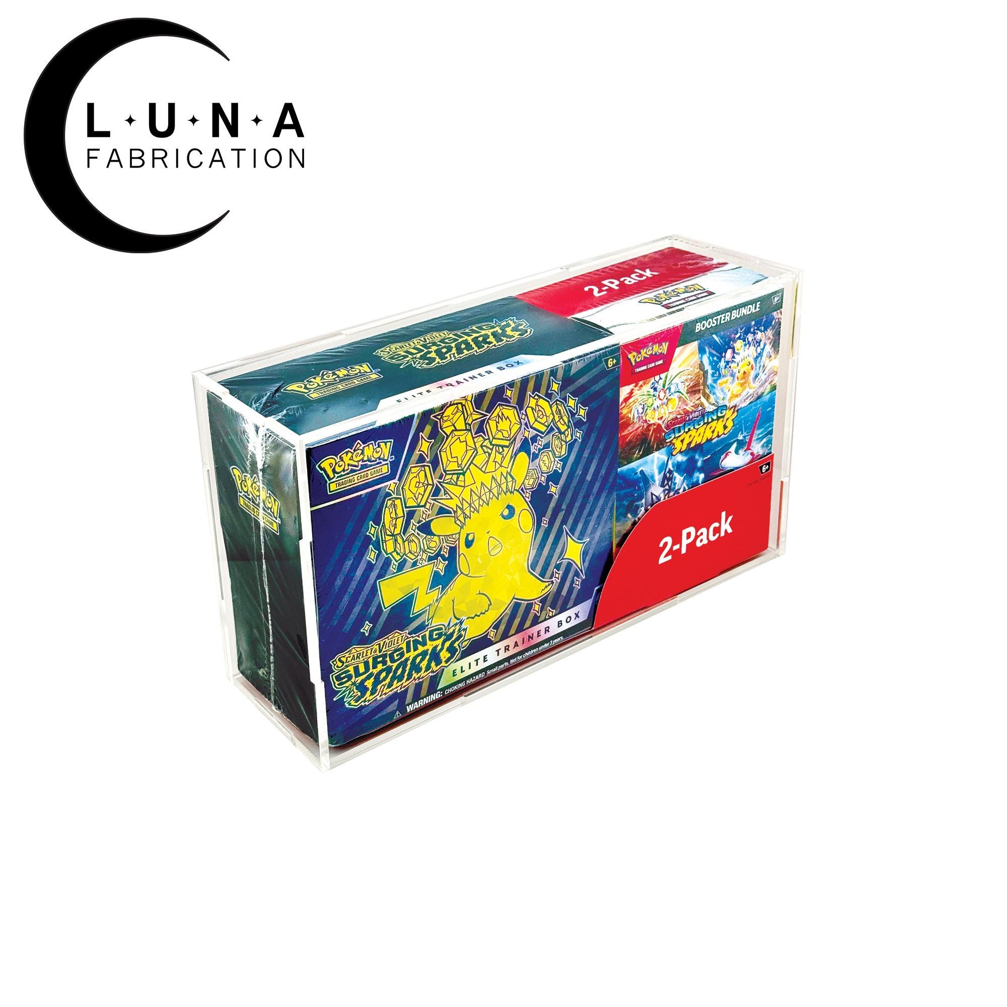 pokémon surging sparks elite trainer box + booster bundle Pokemon TCG: Scarlet & Violet including game guides and energy cards Pokémon Trading Card Game: Scarlet