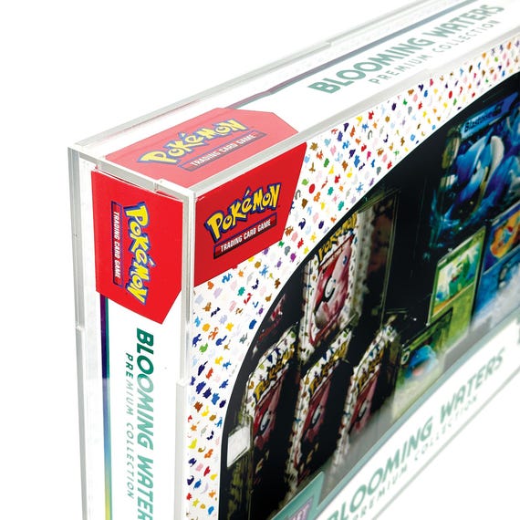 Acrylic Display Case for Pokemon Blooming Waters Premium Collection - Etsy  Hong Kong