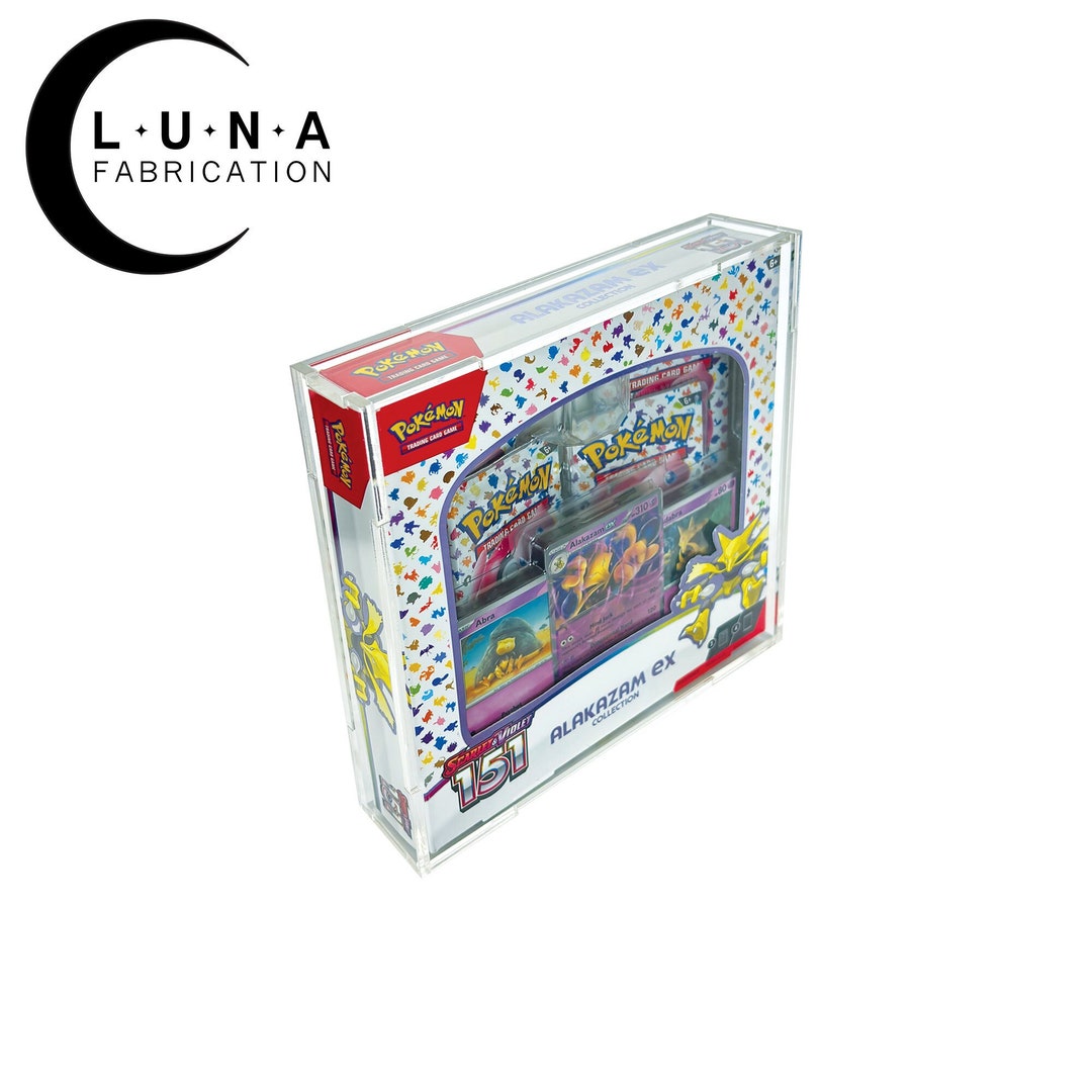 Acrylic Display Case for Pokemon 151 Alakazam EX Collection - Etsy