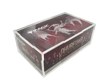 Display case for Magic The Gathering Draft Booster Box