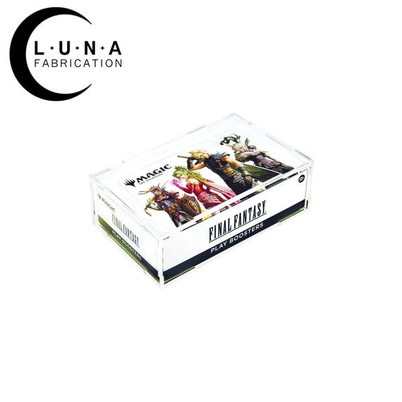 Acrylic Display Case for MTG Final Fantasy (Made in Japan, English Version)  Luna Fabrication