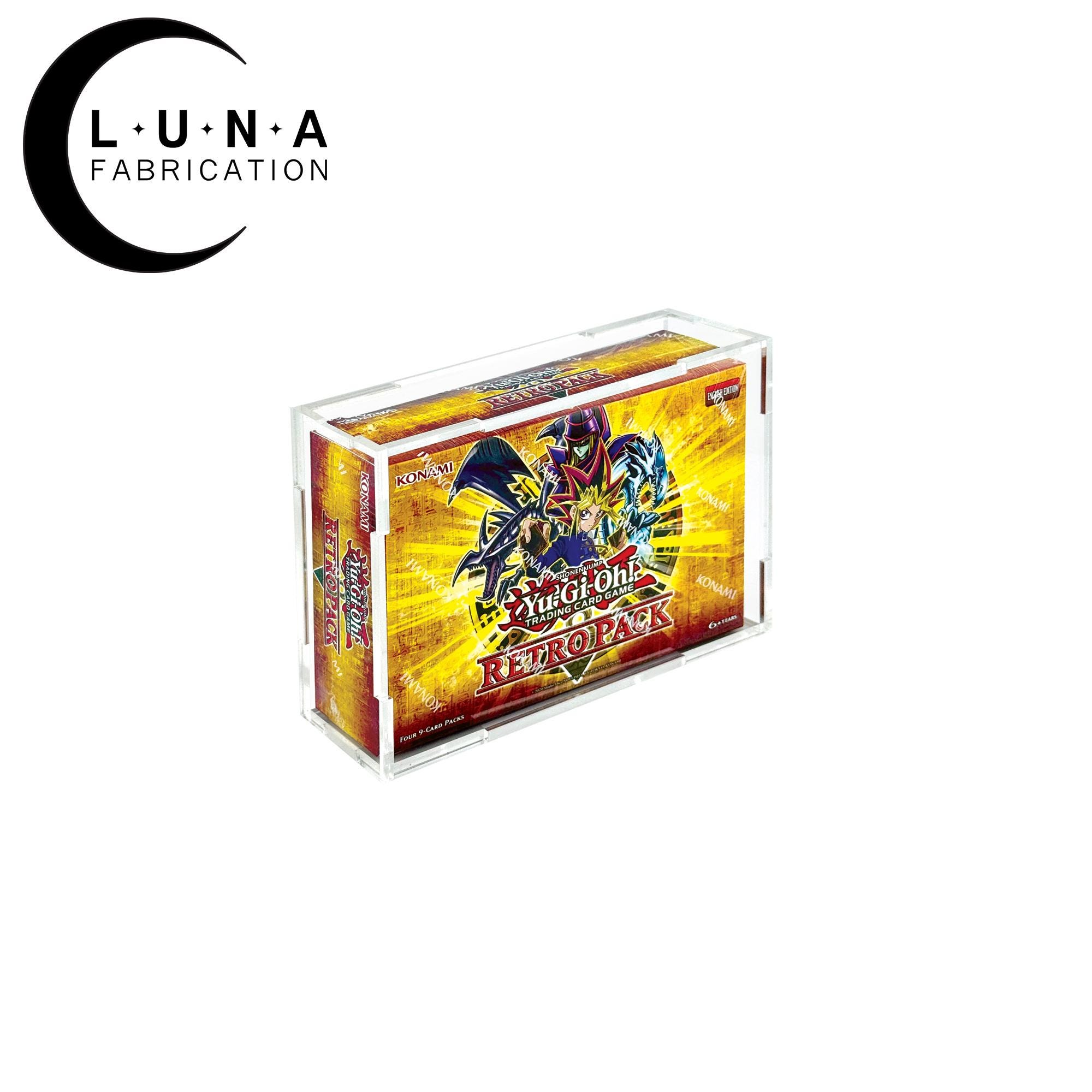 Acrylic Display Case for Yu-gi-oh! Mini Booster Box (9 Card Packs) - Etsy