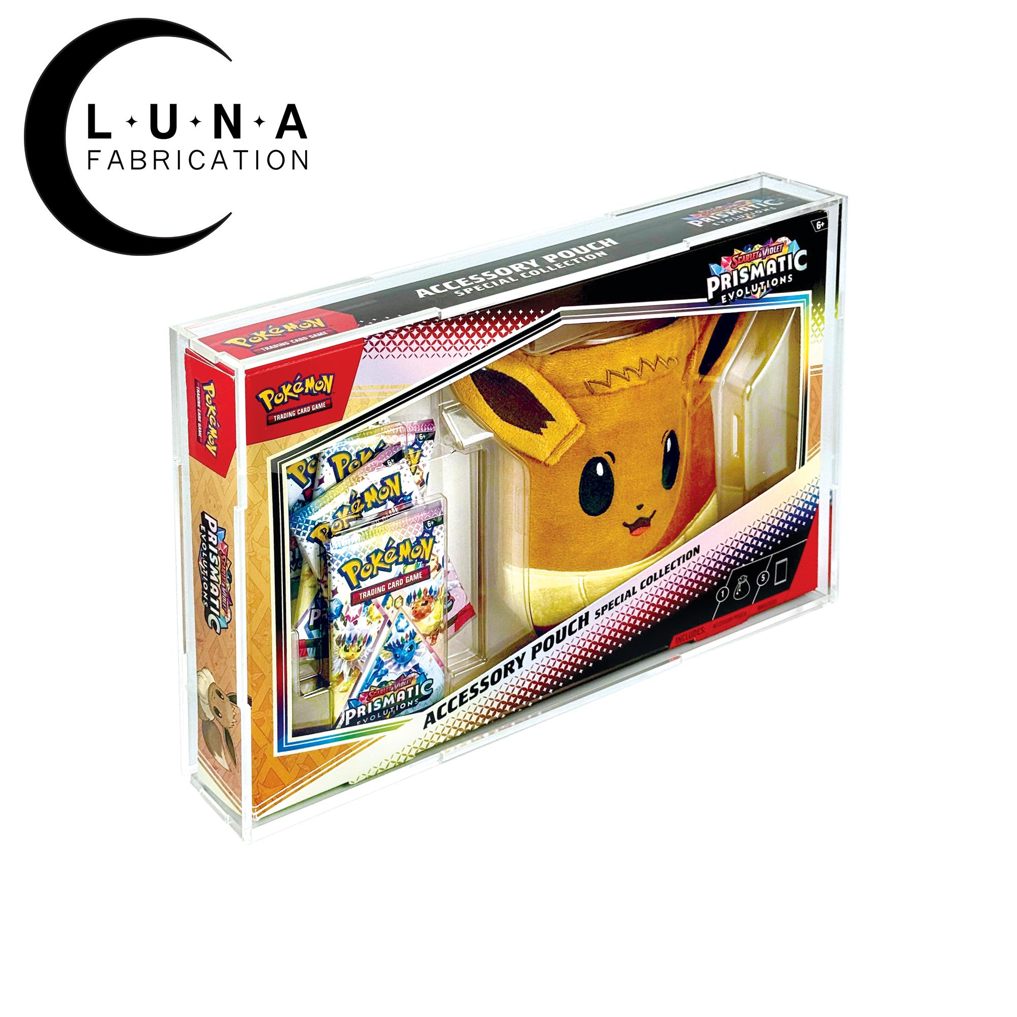 Acrylic Display Case for Prismatic Evolutions Accessory Pouch - Etsy