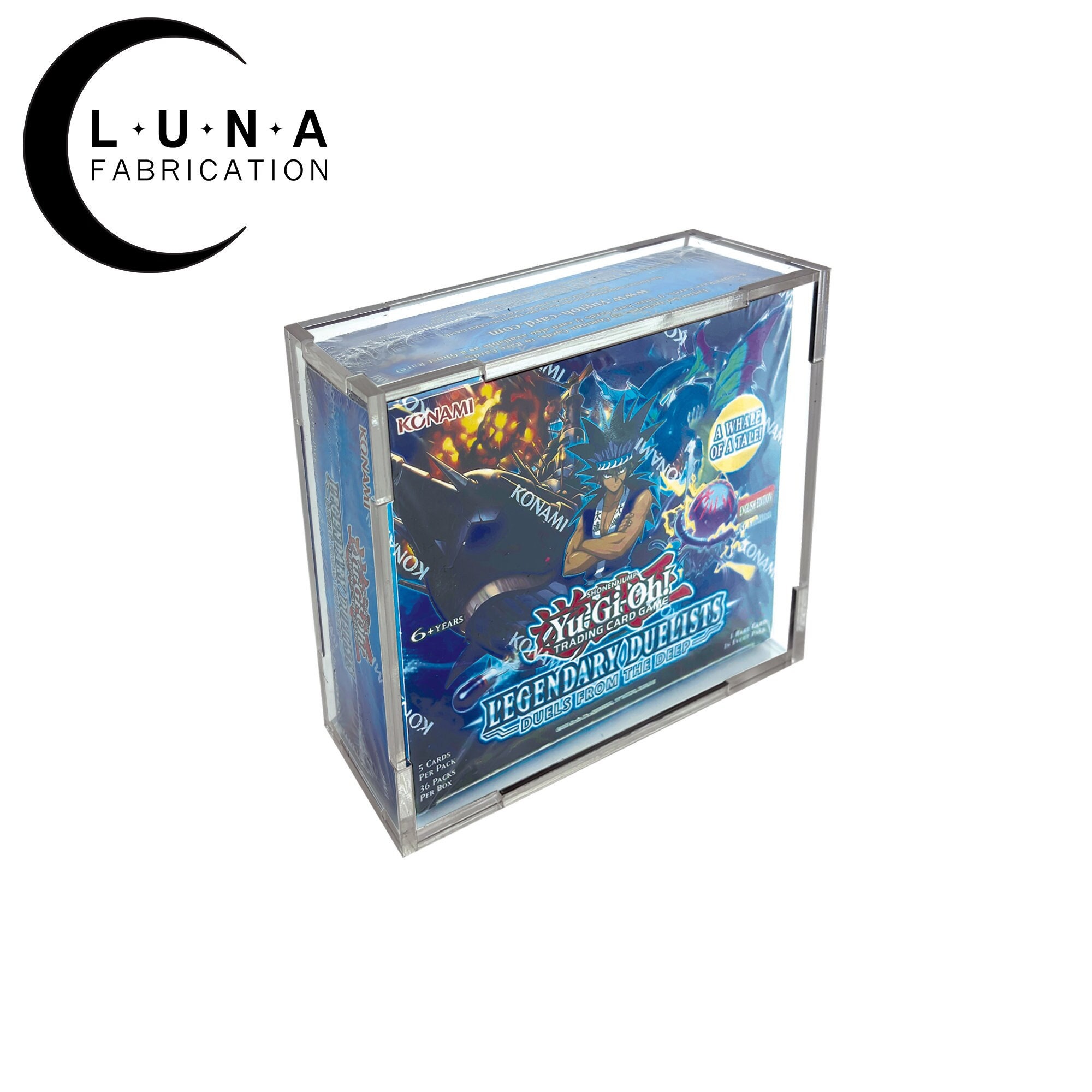 Acrylic Display Case for Yu-gi-oh! TCG Booster Box 36 Packs - Etsy