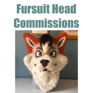 Fursuit Head Commission Custom Furry High Quality