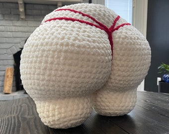 Crocheted Booty Pillow - Custom Order