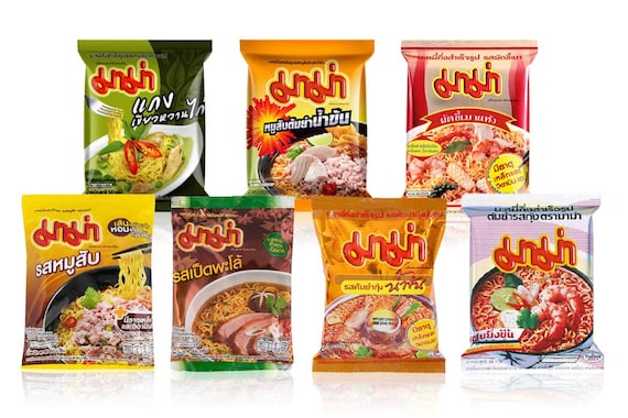 Thai Mama , Thai Instant Noodles , Tom Yum Noodles Tom Yum Noodles