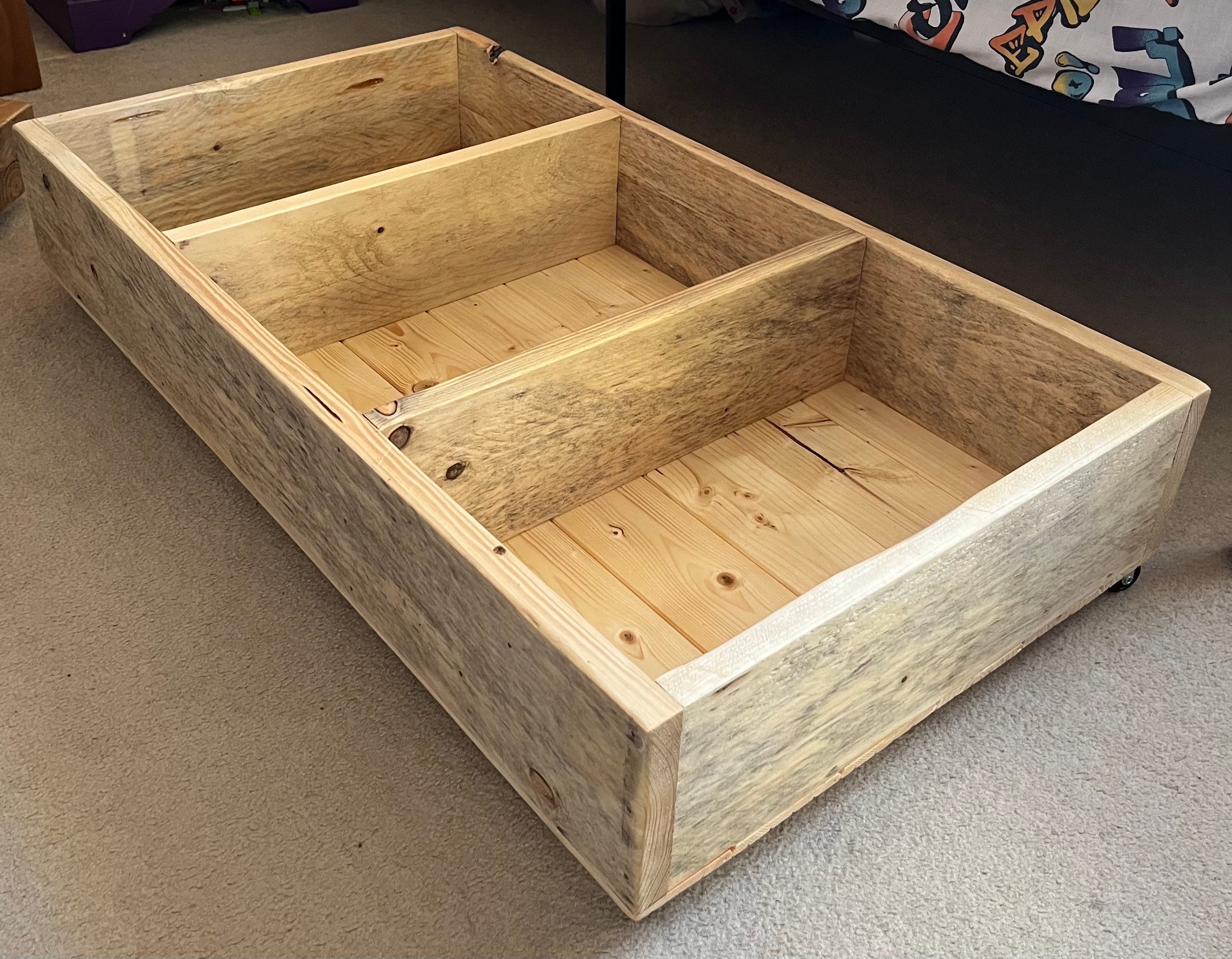 Underbed Storage Bedding Toy Storage Etsy