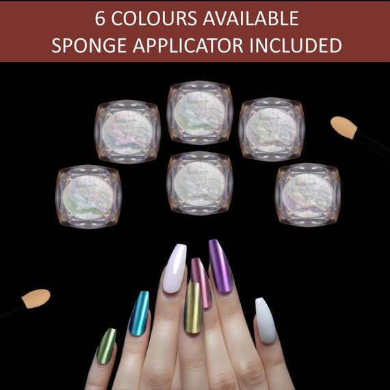 Shell Chrome Powder: Nail Art, Resin Art, Craft Embellishments
