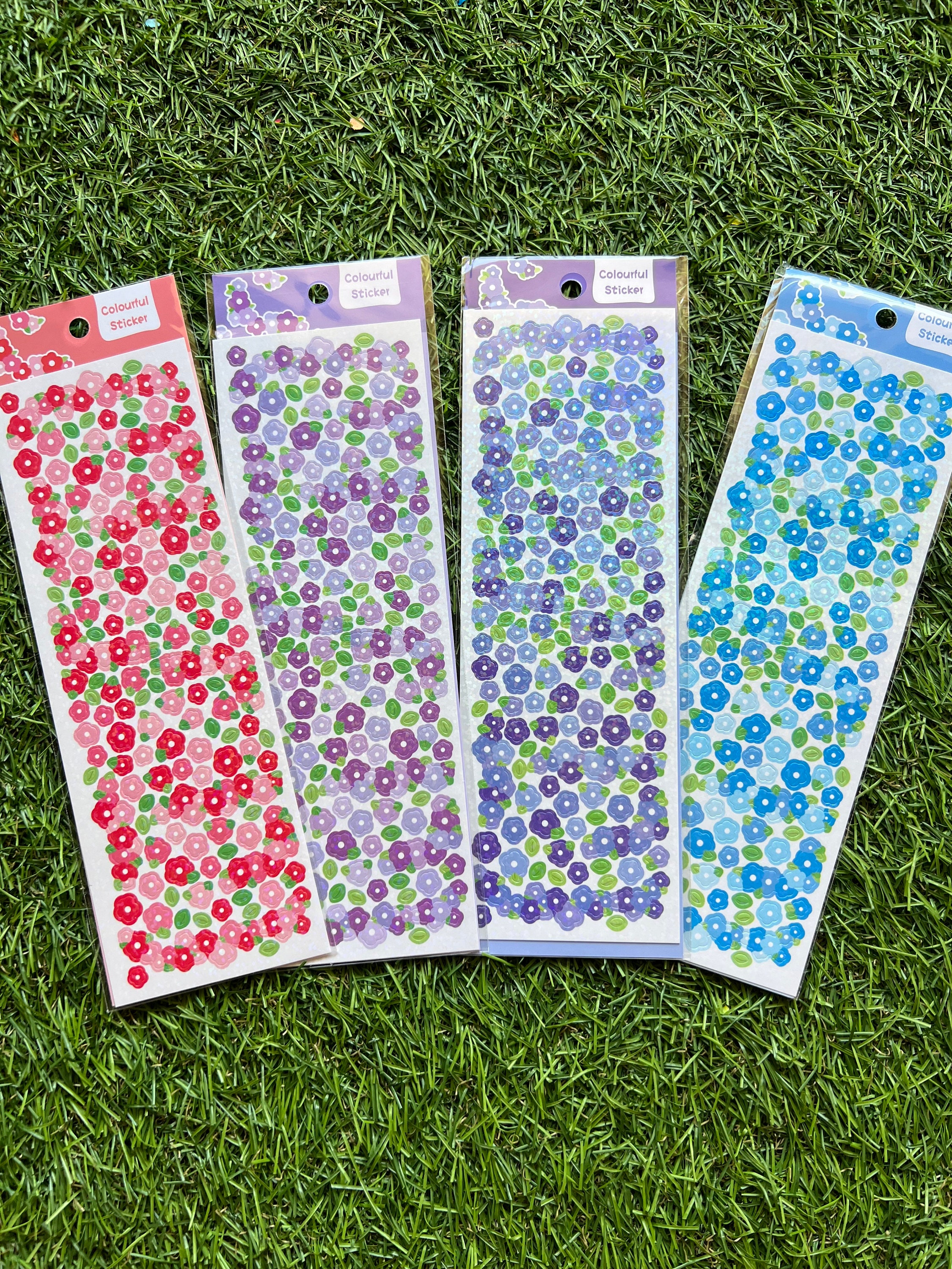 Cute Flower Polco Deco Stickers, Deco Sticker Sheet, Polco Photo Card ...