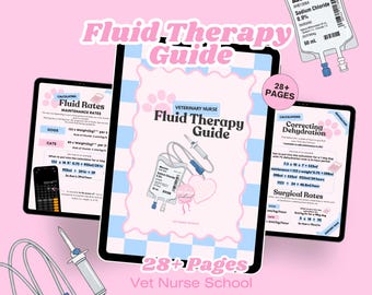 Guide de calculs pour la thérapie liquidienne par une infirmière vétérinaire