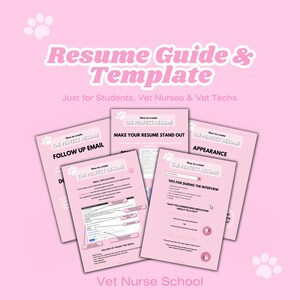 Modello di curriculum vitae per infermiere veterinario, infermiere veterinario, tecnico veterinario