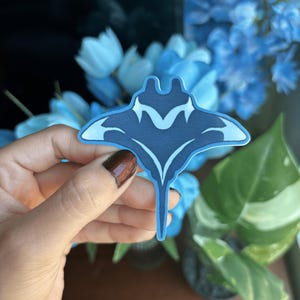 Manta Ray Sticker