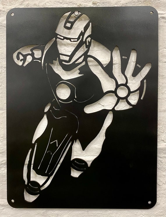 Iron Man Wall Art Etsy