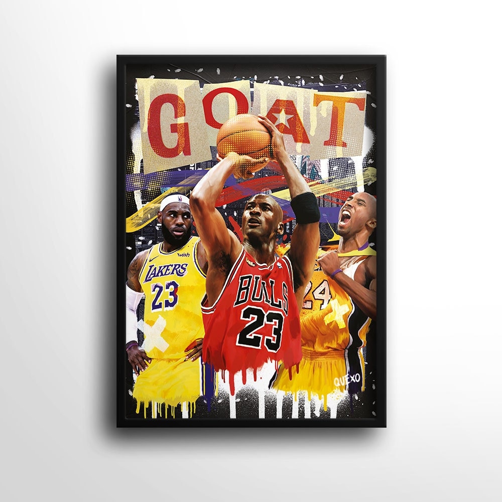 Buy Lebron James Kobe Bryant Michael Jordan The Goat The Mamba The King  Shirt For Free Shipping CUSTOM XMAS PRODUCT COMPANY