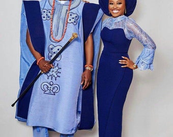 Yoruba Traditional Wedding Attire 
