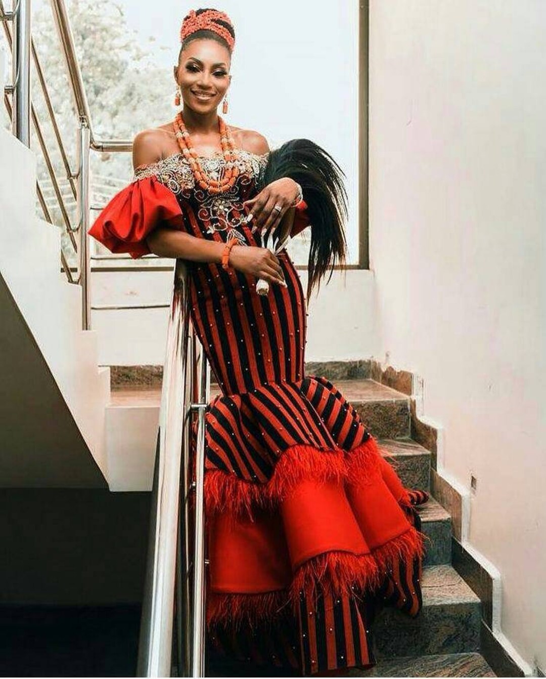 Beaded Traditional Bridal Dress Bridal's Wearbridal Etsy