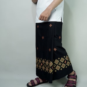 Batik Sarong, Sarong For Men, Men Batik Sarong, Printed Cotton Sarong, Lungyi, Beach Wrap Sarong, Printed puppet
