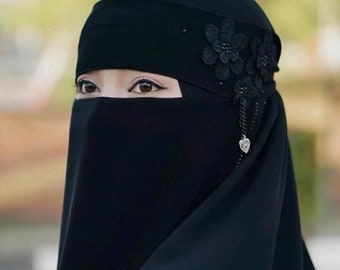 Buy one get one free, Instan Hijab with Niqab, Instan Hijab, Niqab Veil Niqab veil bandana-niqab yemen-khimar niqab veil-islamic niqab veil