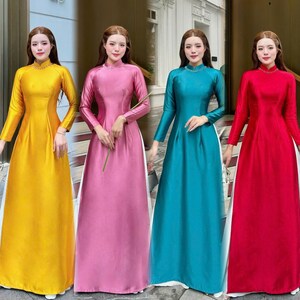 Plain Ao Dai, Silk Ao Dai,Áo dài trơn, áo dài lụa, Áo dài truyền thống , Ao Dai for Girls, Ao Dai for Women, Ao Dai WEDDING