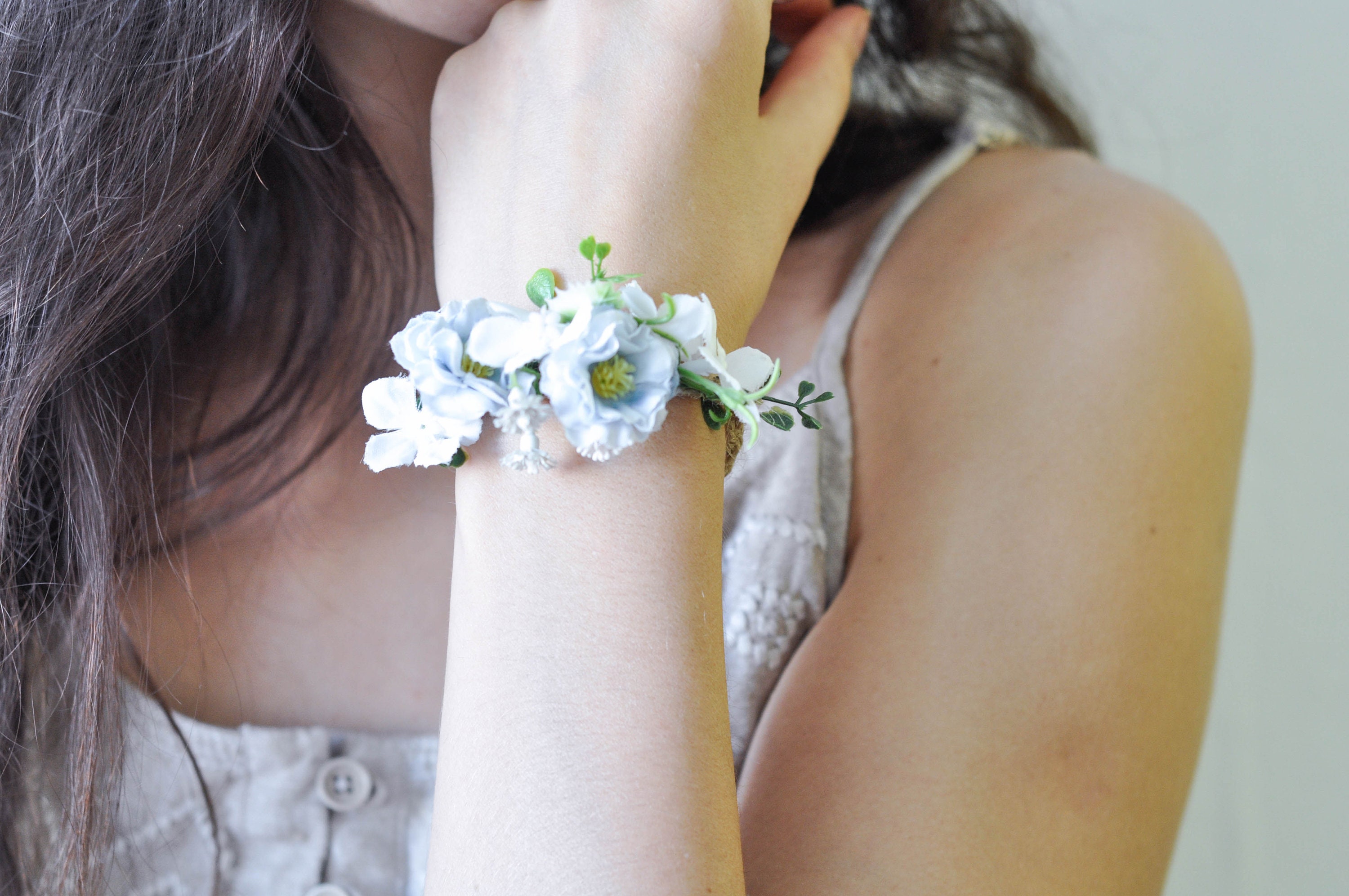 Gold Cuff Corsage | Wrist Corsage | Same-Day Delivery | The English Garden