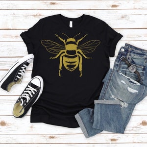 Bee Graphic T-Shirt: Unisex Jersey Short Sleeve Tee