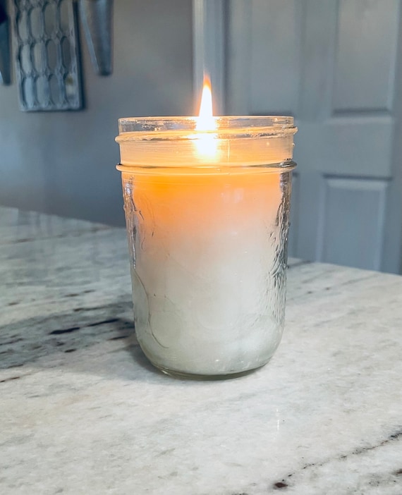 Honey vanilla soy wax candle, honey vanilla scented candle, honey soy candle, honey, 100 percent soy candle