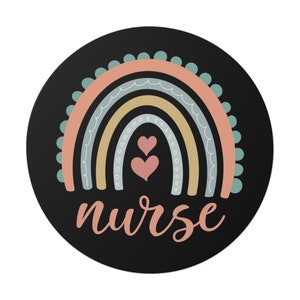 Nurse vinyl sticker, cute nurse sticker