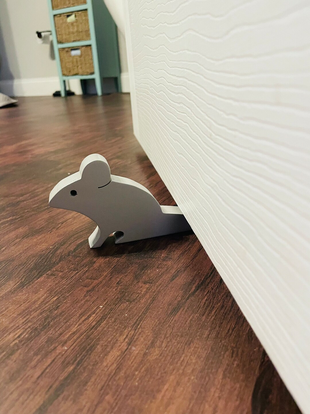 Mouse Door Stopper Mouse Mouse Door Stop Wooden Door Stop Etsy