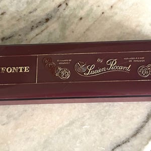 Dufonte Lucien Piccard mens wristwatch original BOX CASE ONLY, read description