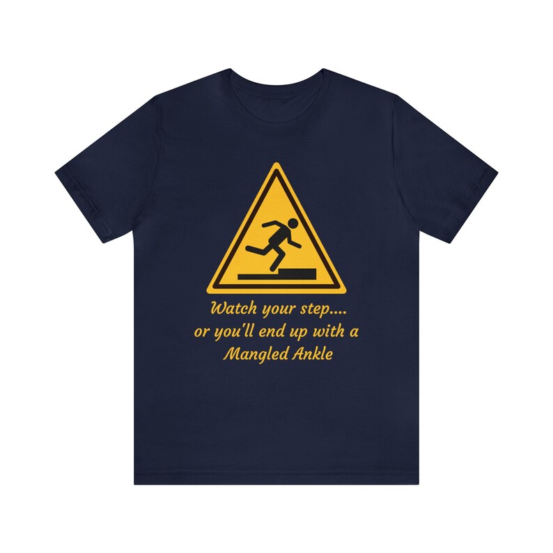 Dark Humor Warning Sign Tee - Etsy